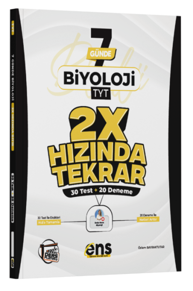 ENS TYT 2X HIZINDA TEKRAR BİYOLOJİ - 2026